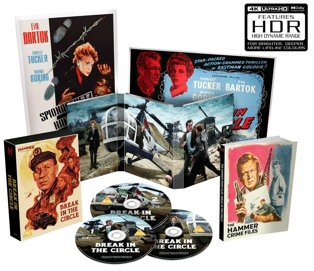 (PRE-ORDER) Break In the Circle (LE Collector's Edition 4K UHD + Blu-ray) (Region Free) (HAMMER)